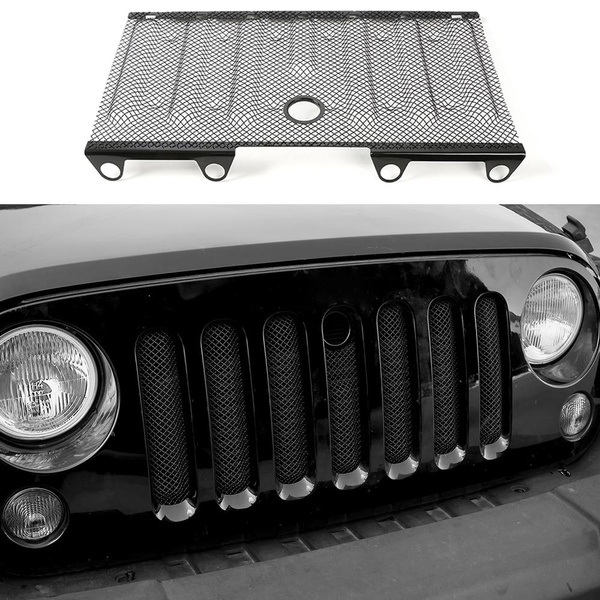REFORM DESIGN Front Grill Mesh Insert For Tesla Model Y 2020-2025 - Black Stainless Steel, Protects Air Intake From Debris