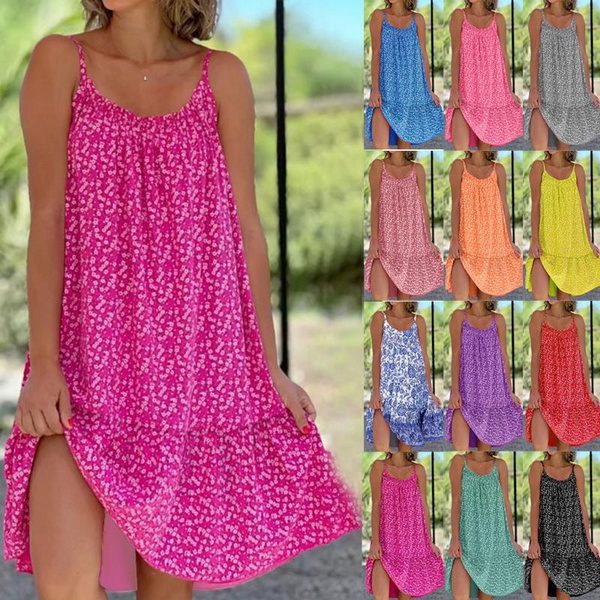 Wish ladies summer outlet dresses