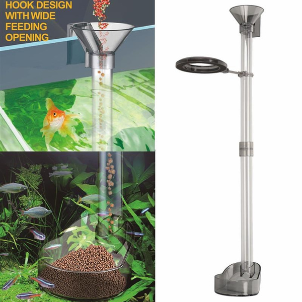 Fish Shrimp Feeder Tube Set, Feeding Tube Brush,Fishtank Feeding Tube