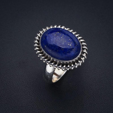 Sterling, Lapis, Jewelry, Silver Ring