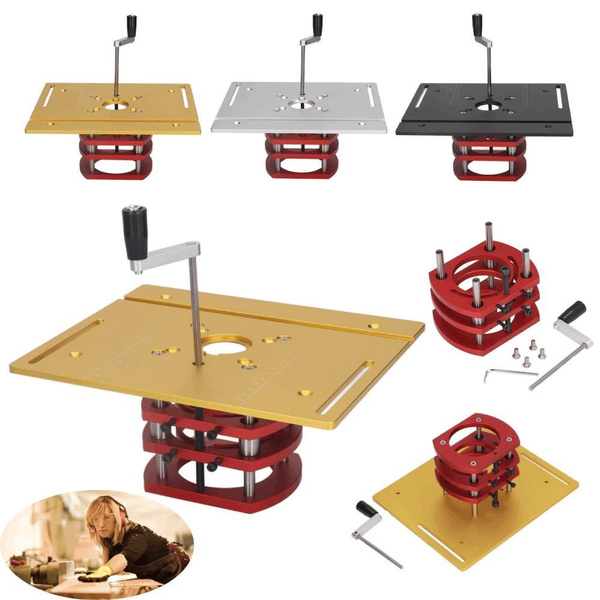 Router Table Lift,Router Lift Manual Lifting Router Lift System Kit