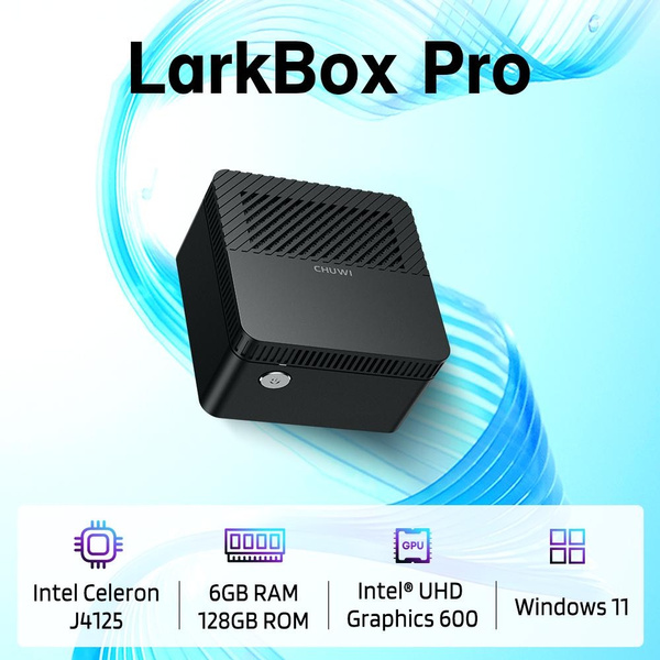 CHUWI LarkBox Pro Mini PC Intel Celeron J4125 Quad Core 6GB +128GB