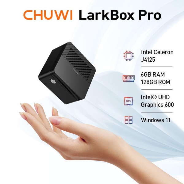 CHUWI LarkBox Pro Mini PC Intel Celeron J4125 Quad Core 6GB +128GB
