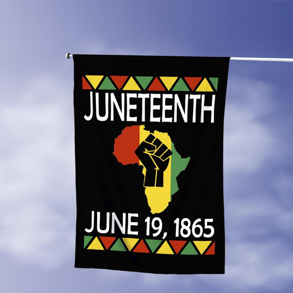 LIZZHOME Flag, Freedom Since 1865 Flag, African American