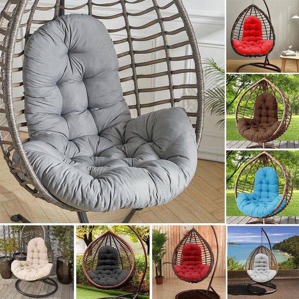 Large Garden Hanging Swing Egg Chair Cushion Replacement Outdoor Seat