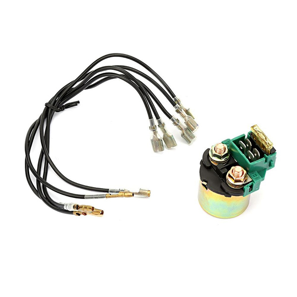 Starting Relay, Motorcycle Metal Starter Solenoid Relay Fit for CB650