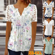 blouse, Summer, Tees & T-Shirts, Tops & Blouses