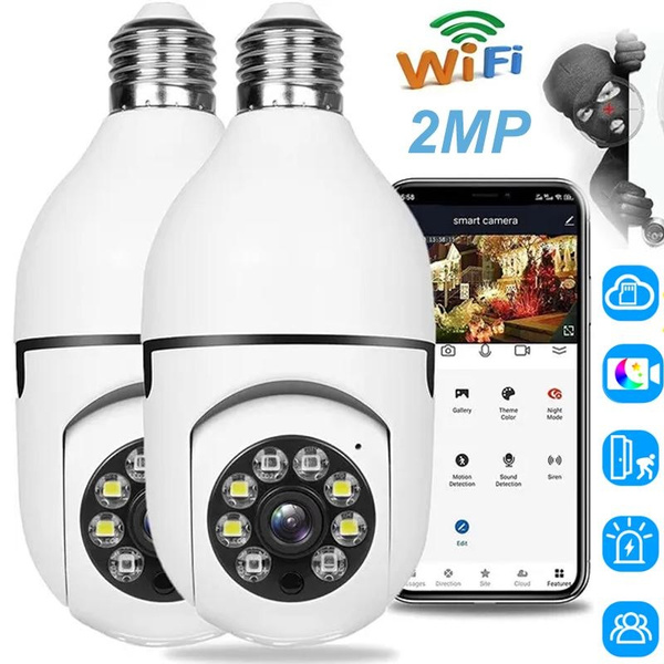 Light socket hot sale camera