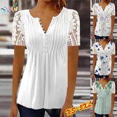 Summer, Tees & T-Shirts, Tops & Blouses, Lace