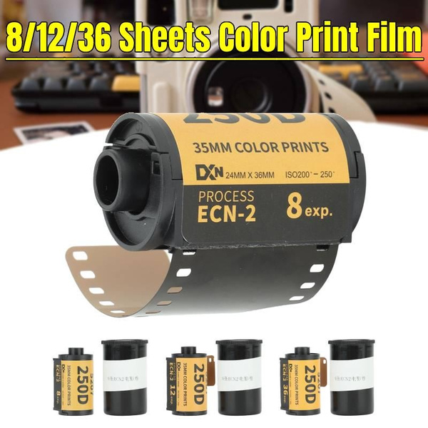 35mm Color Print Film Professional Wide Exposure Range ECN 2