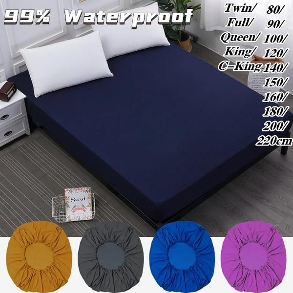 New All Size Smooth Waterproof Mattress Protector for Box Spring Four