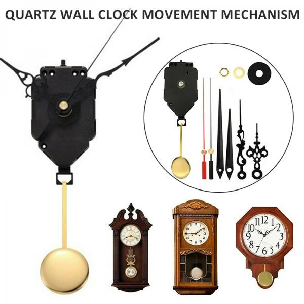 Wall Quartz Pendulum Clock Chime Westminster Melody Mechanism Movement