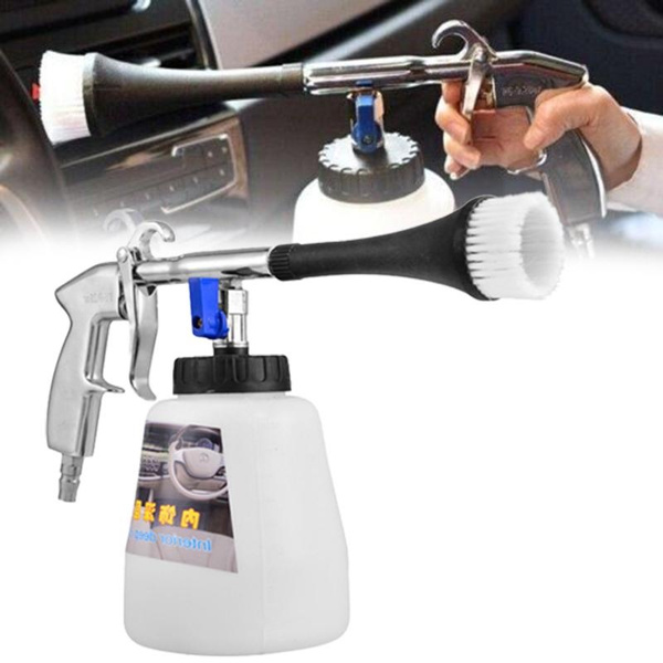 Air Blowout Tool For Detailing Heavy-Duty Air Blow Gun - Brass Nozzle & 6000 RPM For Compressor Cleaning (Car Detailing/Dust Removal) Stubby Pressure Washer Gun