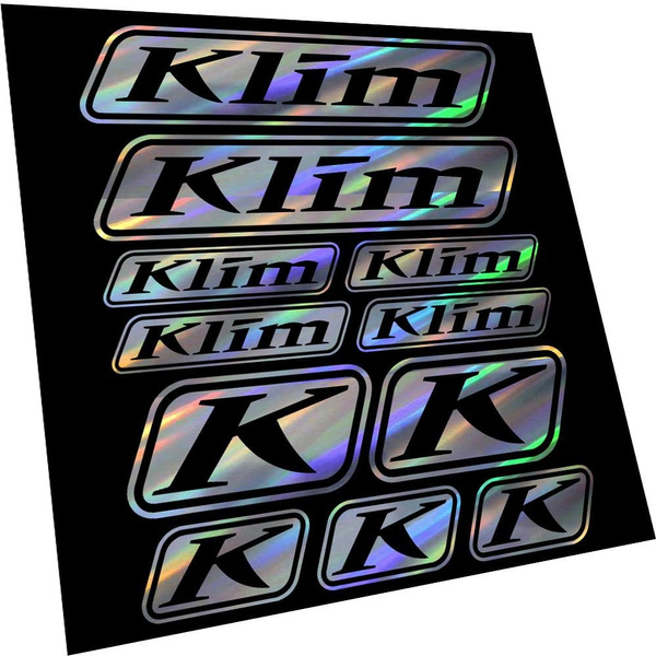 Kit For Klim Sticker Sheet Snowmobile Truck Decals For Polarisskidoo