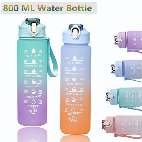 Sports Water Bottle Outdoor Travel Portable Leakproof Drinkware Plastic  Bottle