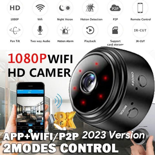 (1/2/4Pcs)2023 New Best Smart Camera Spy Camera Wireless Hidden WiFi Mini Camera HD 1080P