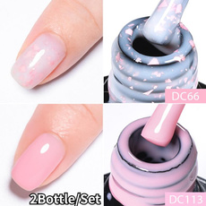art, UV Gel Nail, gold, fluorescencereflectivegel