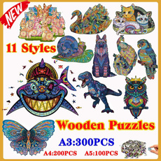 Jigsaw, Toy, christmaspuzzle, Wooden