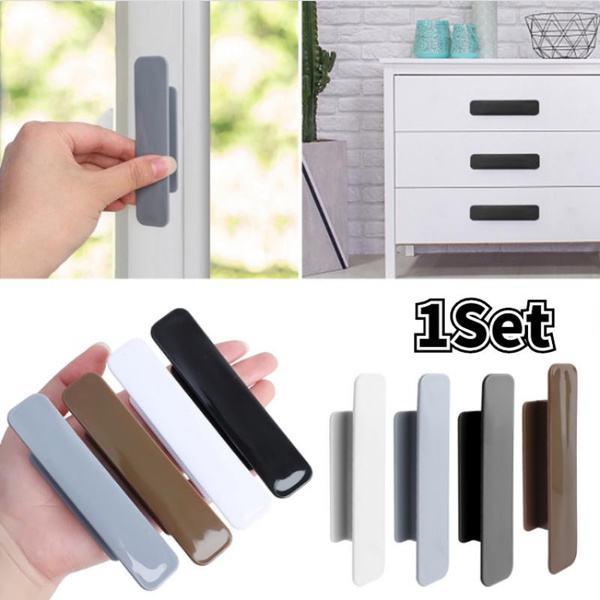 1Set MultiPurpose Handle Modern Door Handles Kitchen Adhesive