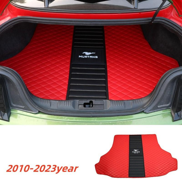 Car Truck Mat Antiskid Car Leather Rear Trunk Mat Waterproof Floor Mats