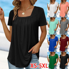 blouse, Summer, Plus Size, Shirt
