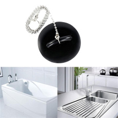 rubbersinkstopper, Bathroom, Chain, sinkplug