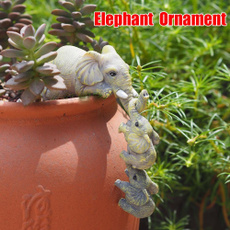 cute, Home Supplies, elephantfigurine, Garden
