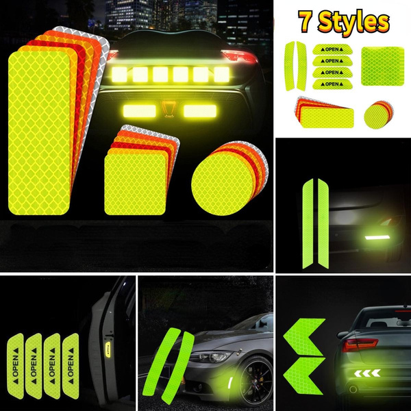 reflective car wheel decorative stripe stickers