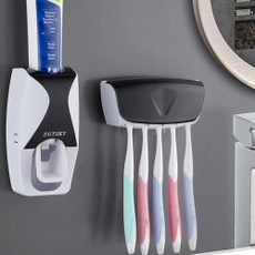Bathroom, Bathroom Accessories, bathroomtoothpastesqueezer, toothbrushholder