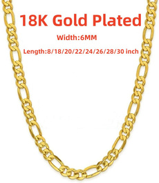 goldplated, Chain Necklace, Chain, gold