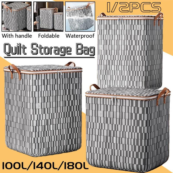 Dustproof Clothing Organizer Quilt Storage Bag Large Capacity