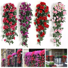 rosegarland, Decor, Flowers, fakeroseflower