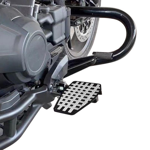 Motorcycle Driver Front Foot Pegs Extender Footrests Enlarge Footpegs