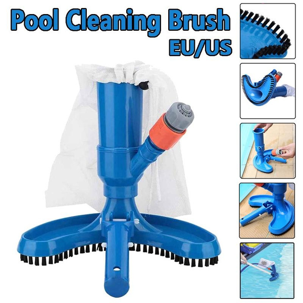 1 Set Outdoor Pool Vacuum Cleaning Kit Cleaning Tool Bottoms Net Pool