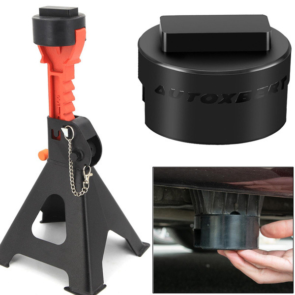 Dualuse Jack Pad Stand Adapter Fits Car Axle Jack Stands Floor Jack