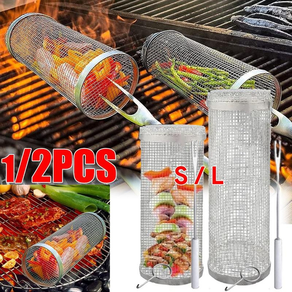 Large round bbq online grill rack