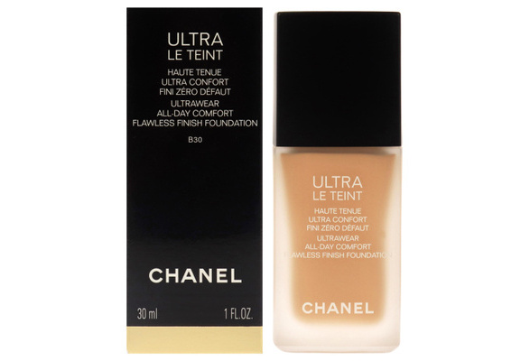  Ultra Le Teint Ultrawear Flawless Foundation - B30 Medium  Neutral by Chanel for Women - 1 oz Foundation : Beauty & Personal Care