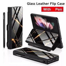 case, Samsung, leather, Glass