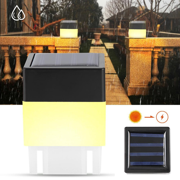 Fence Light Solar Post Light Fence Lights, Solar Fence Light Fence