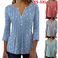 blouse, Summer, Plus Size, Cotton
