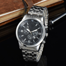 Steel, Stainless, 男性, classic watch