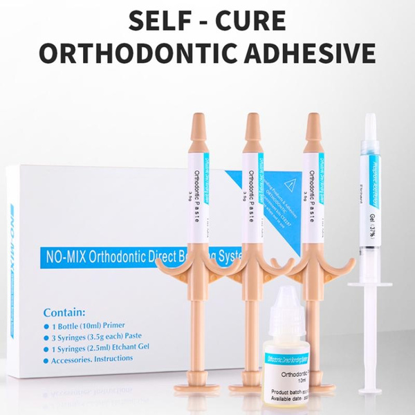 Dental Orthodontic Direct Paste Adhesive Bonding Self Curing Composite ...