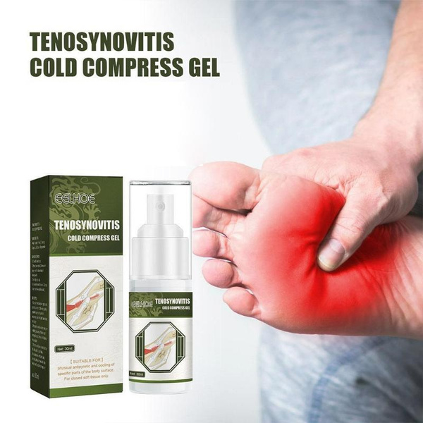 1/5pc 30ML Tenosynovitis Cold Compress Gel Spray Foot Joint Pain Cream