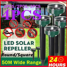 sonic, Waterproof, Outdoor, Solar