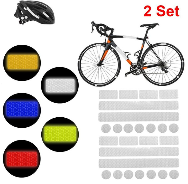 Reflective Stickers Bicycle Reflective Tape Waterproof Bike Reflective
