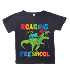 Summer, dinosaurshirt, roaringintopreschooltshirt, Sleeve