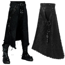 black skirt, Goth, Plus Size, Medieval