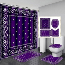 Rugs & Carpets, toiletcover, Waterproof, purple