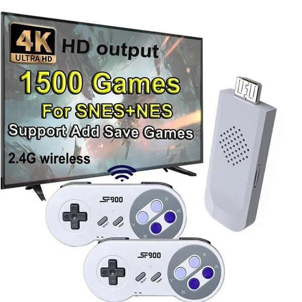 Snes console with store built in games