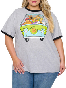 Machine, Gray, T Shirts, Plus Size